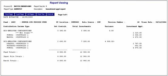 Income Processing (Processes)